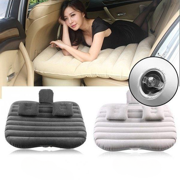 Matelas gonflable pour voiture avec deux oreillers