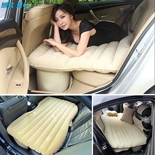 Matelas gonflable pour voiture avec deux oreillers