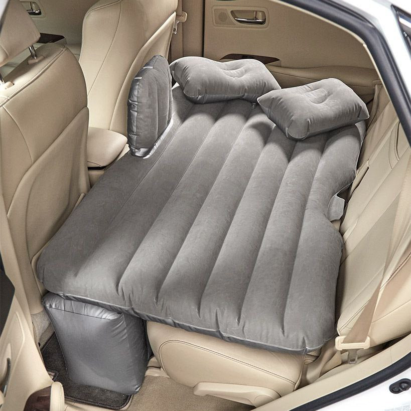 Matelas gonflable pour voiture avec deux oreillers