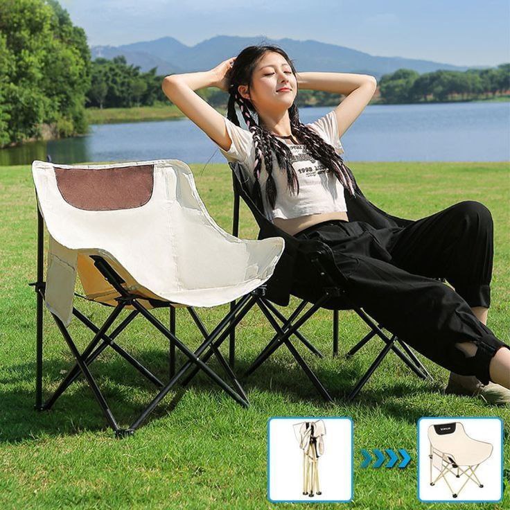 Chaise de camping premium – Confort absolu en plein air