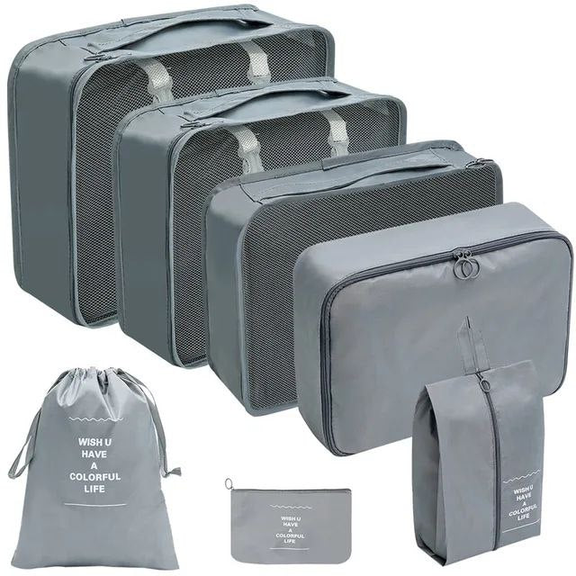 7 PCS Luggage Travel Bags Organiser
