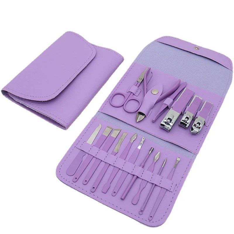Manicure set 16P Stainless steel Professional Nail