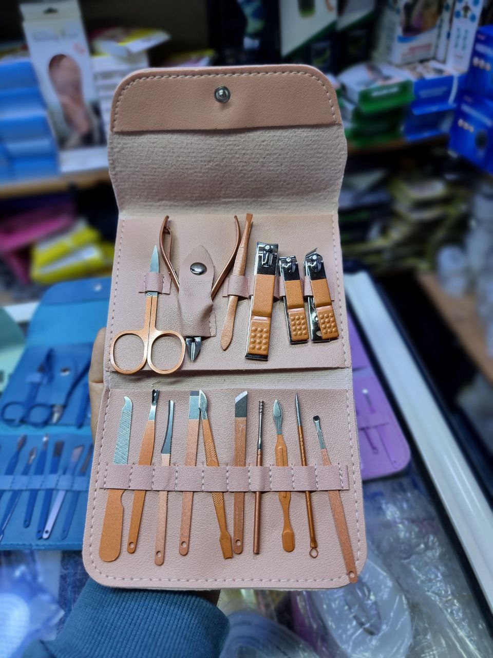 Manicure set 16P Stainless steel Professional Nail