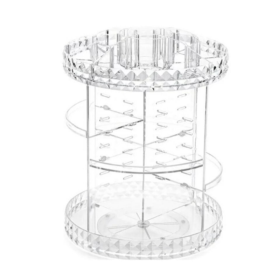 360-degree Rotating Makeup Organizer Box
