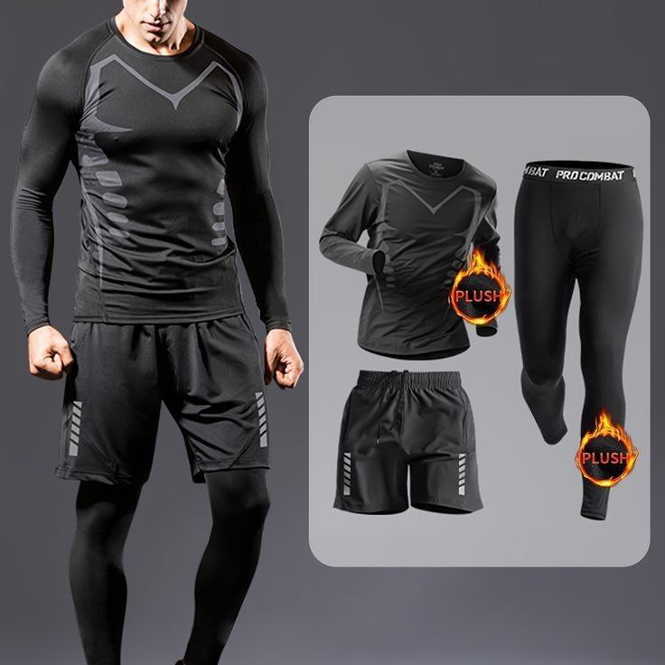Ensemble de sport 3 pièces pour homme – Confort et performance garantis