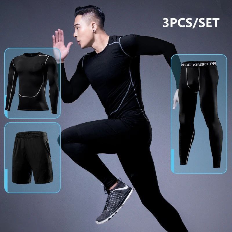 Ensemble de sport 3 pièces pour homme – Confort et performance garantis