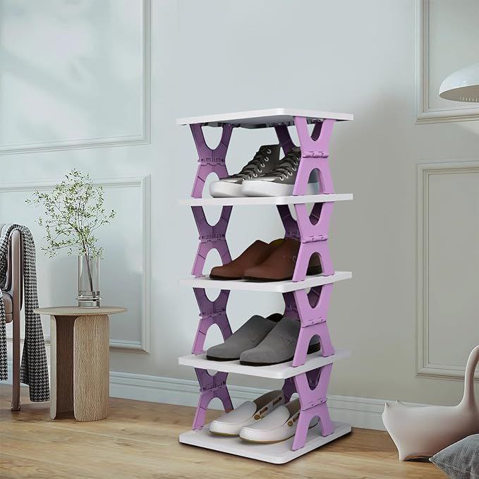 Étagère à chaussures pliante – 5 niveaux Caractéristiques .