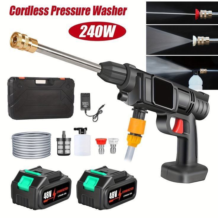 48V Rechargeable Water Sprayer - 3 Batteries