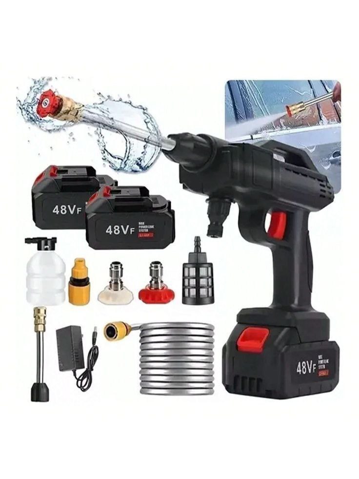 48V Rechargeable Water Sprayer - 3 Batteries