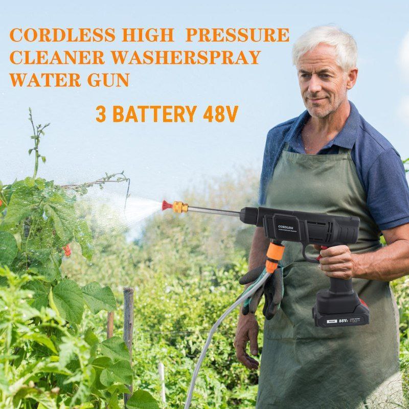 48V Rechargeable Water Sprayer - 3 Batteries