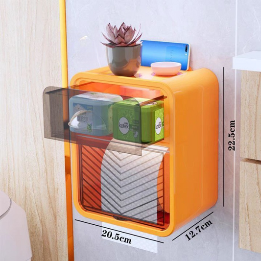 Distributeur de Mouchoirs Mural pour Salle de Bain et Toilettes